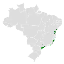 Map of range
