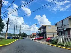 PR-165R north in Contorno barrio