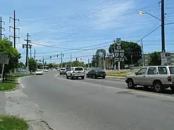 PR-585 south as it approaches PR-2 (Ponce Bypass) from Barrio Canas to Barrio Playa