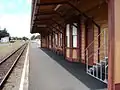 Platform looking north-east, 2006