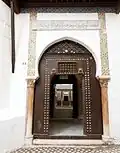 The entrance to the Mustapha Pacha Palace.