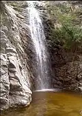 Thermal waterfall in Aconchi