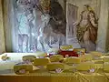 Frescoed interior