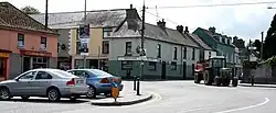 Businesses on the square in Castlecomer