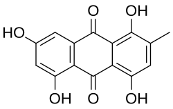 Skeletal formula of catenarin