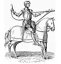 Cavalier Firing Petronel (After Marianus Jacobus).