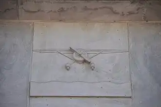 Relief, airplane