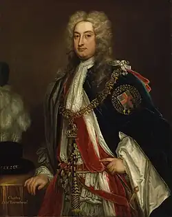 Image 24The agriculturalist Charles 'Turnip' Townshend introduced four-field crop rotation and the cultivation of turnips. (from History of agriculture)