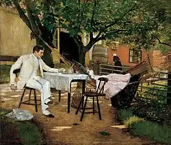 William Merritt Chase, Sunlight and Shadow, 1884