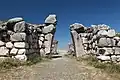 King's Gate (Hattusa)&nbsp;[de] (c.1400-1200 BC), an imitation of the parabolic arch by Hittites