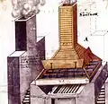 A coal furnace at the saltworks