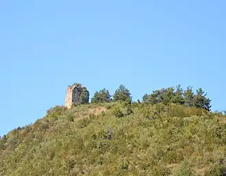 The tower in Chauvac