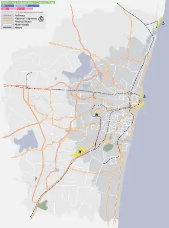 Periamet Mosque is located in Chennai