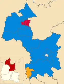 2021 results map
