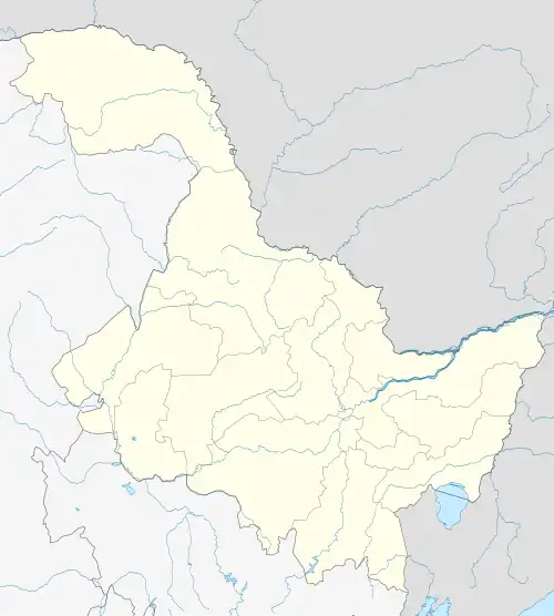 Harbin is located in Heilongjiang