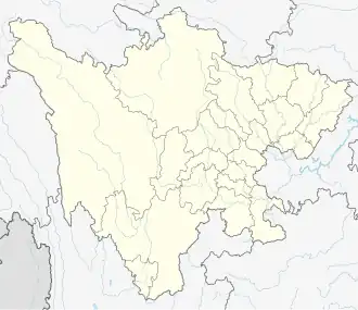 2008 Sichuan earthquake is located in Sichuan
