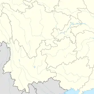 Sansui is located in Southwest China