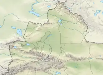 Yining is located in Dzungaria