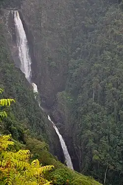 Highest waterfall of Colombia