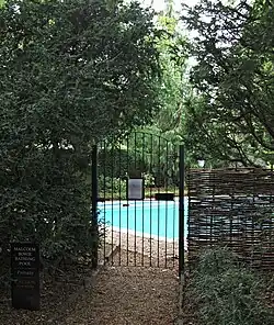 The entrance