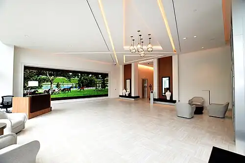 City Center's lobby