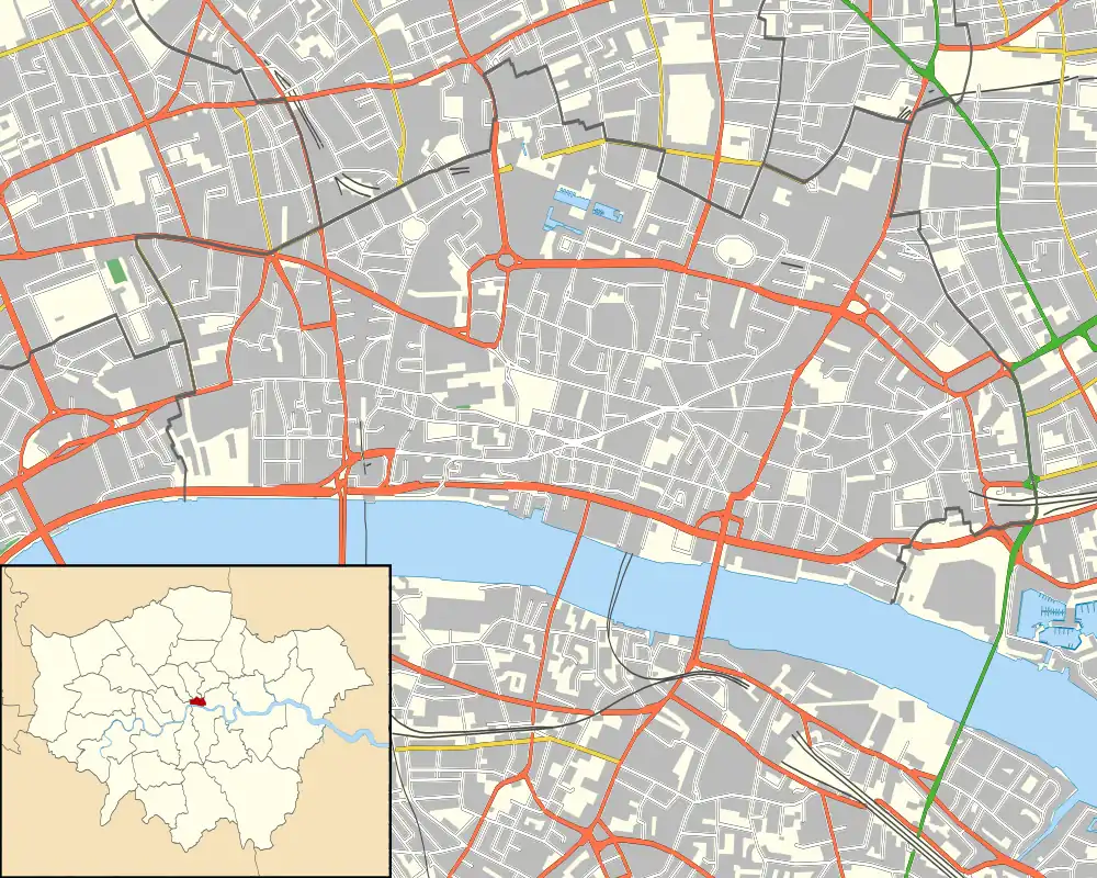 Baynard's Castle is located in City of London