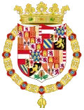 Coat of arms of Charles I (1520–1530)