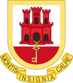 Official seal of Gibraltar