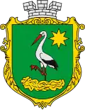 Official seal of Hnizdychiv settlement hromada