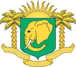 Coat of arms of 1964, Or elephant head