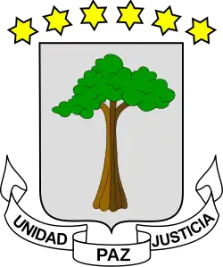 Coat of arms of Equatorial Guinea