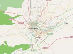 CJB is located in Coimbatore