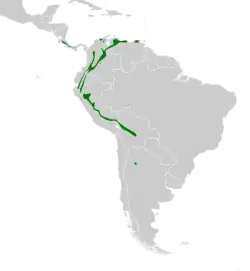 Map of range