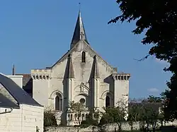 West facade, general view.