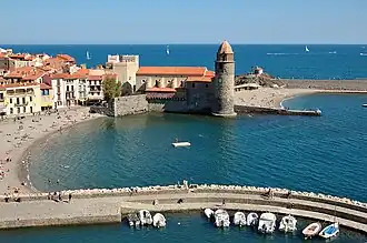 The Church of Our Lady of the Angels in Collioure