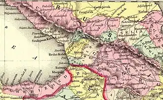 The region of Apselia in the 1st century CE