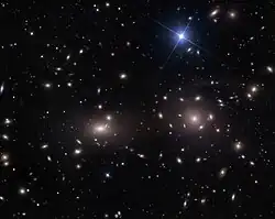 Wide field image of the Coma Cluster taken at the Mount Lemmon SkyCenter using the 0.8m Schulman Telescope