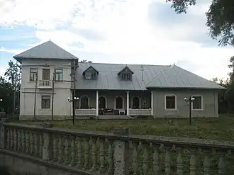 The manor in Zvoriștea