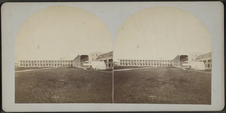 Congress Hall in 1870