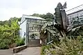 Exterior of the greenhouse