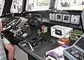 Some of the control panels of a Severn class lifeboat