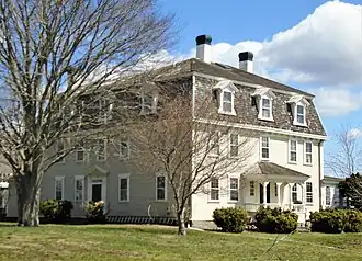 The main house of the Cook-Bateman Farm