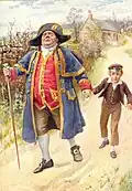 Mr Bumble and Oliver Twist
