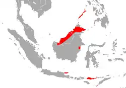 Map of range