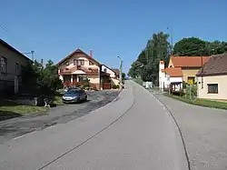 Centre of Ctiboř