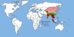 Map of range