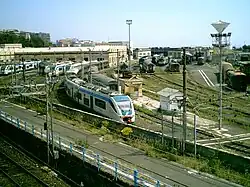 Station's depot.