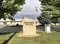 The Dacono City Hall