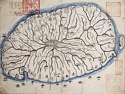 Hand drawn map