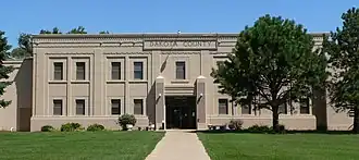 Dakota County courthouse in Dakota City